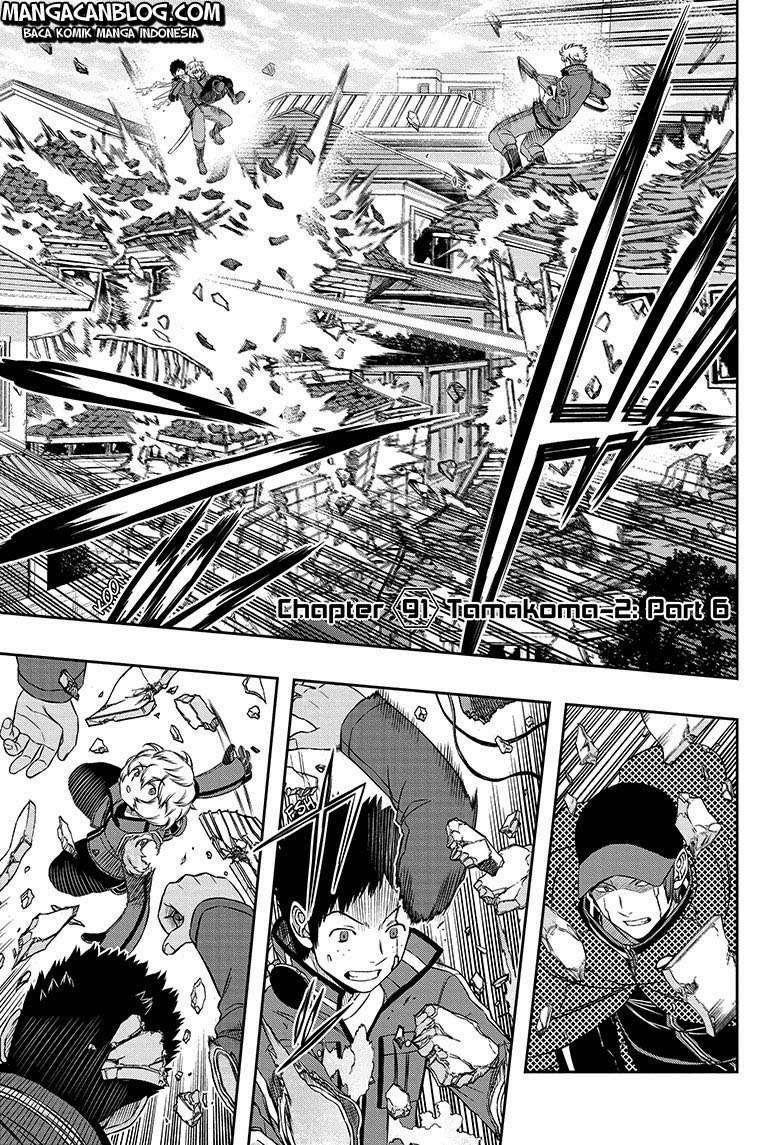 World Trigger Chapter 91 - halaman 4