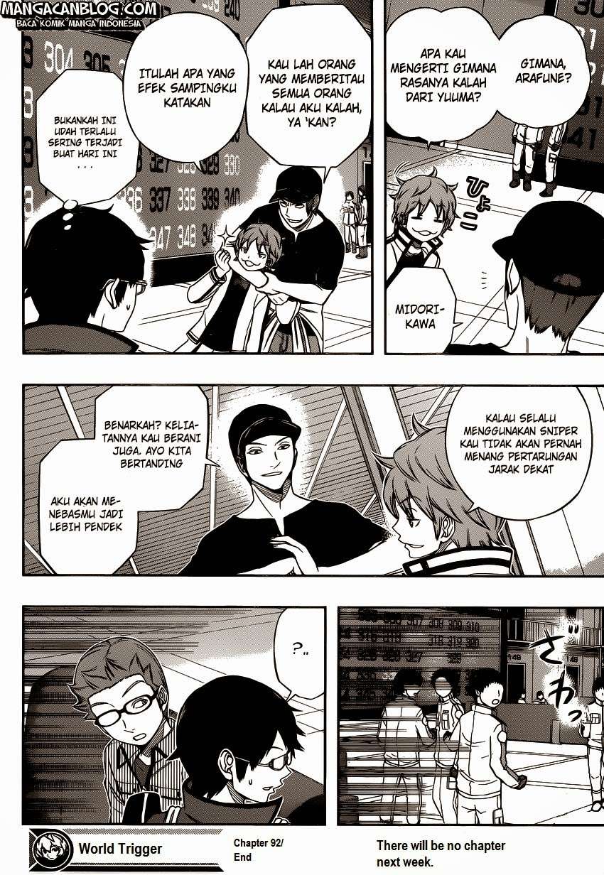 World Trigger Chapter 92 - halaman 19
