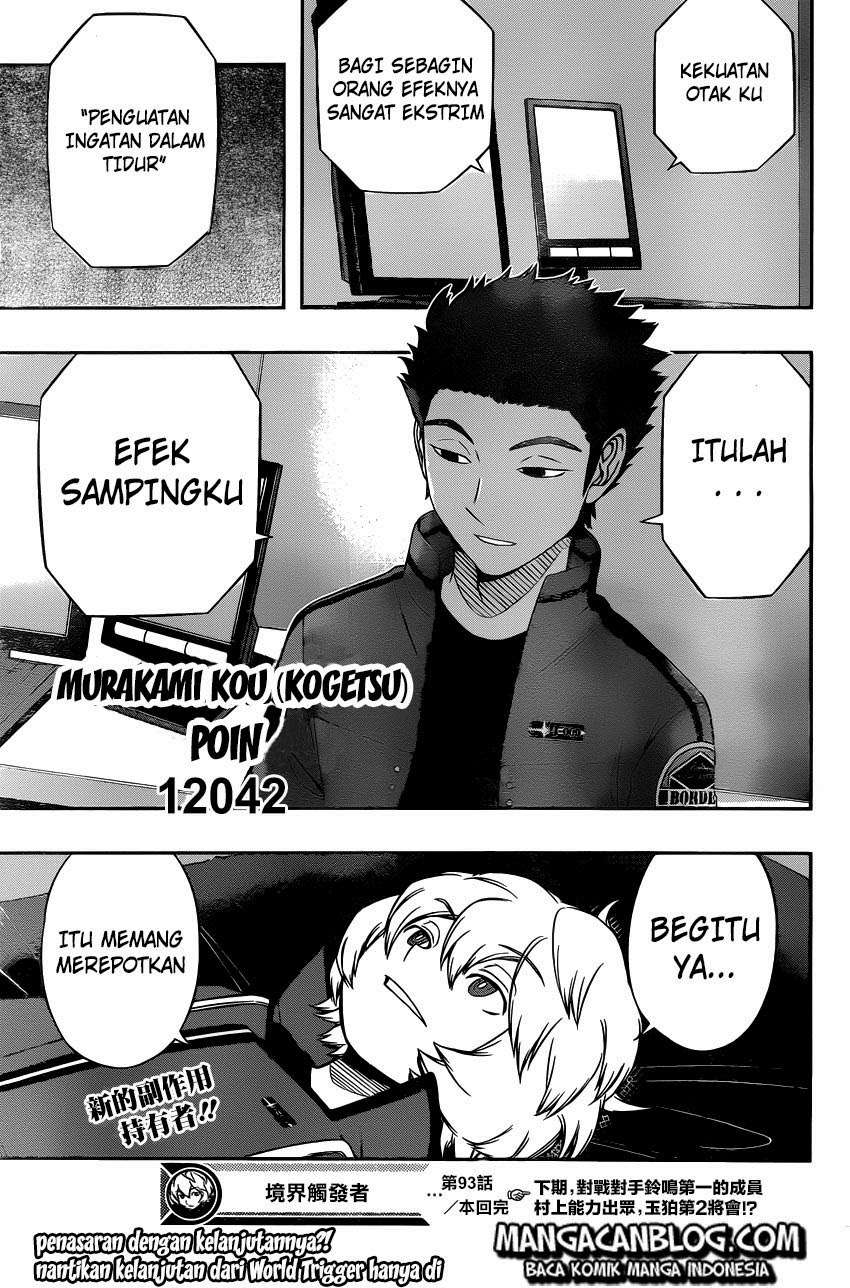 World Trigger Chapter 93 - halaman 19