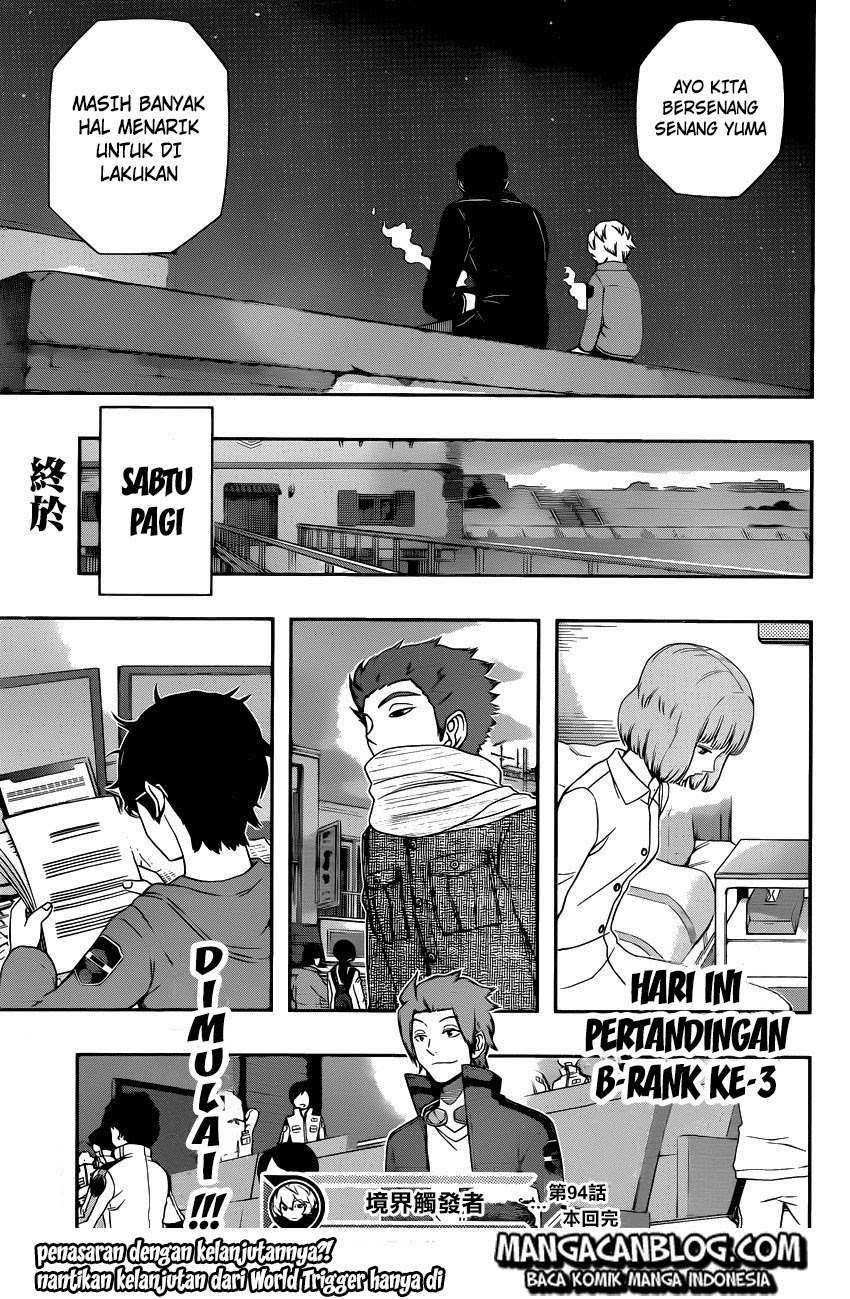 World Trigger Chapter 94 - halaman 20