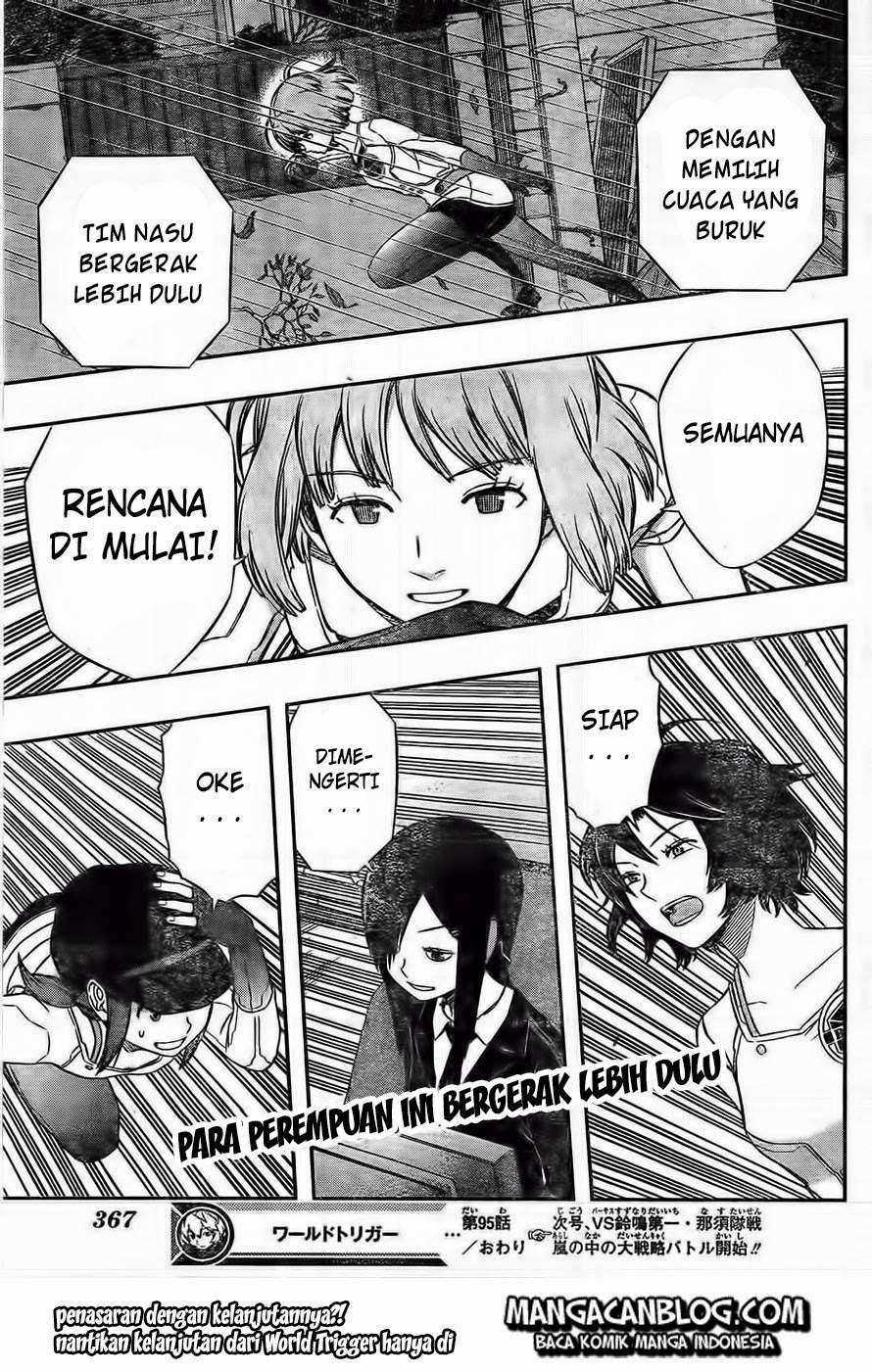World Trigger Chapter 95 - halaman 20