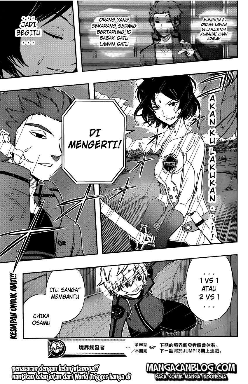 World Trigger Chapter 96 - halaman 19