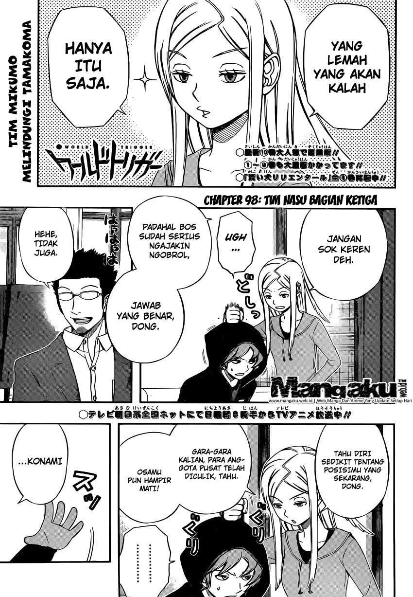 World Trigger Chapter 98 - halaman 8