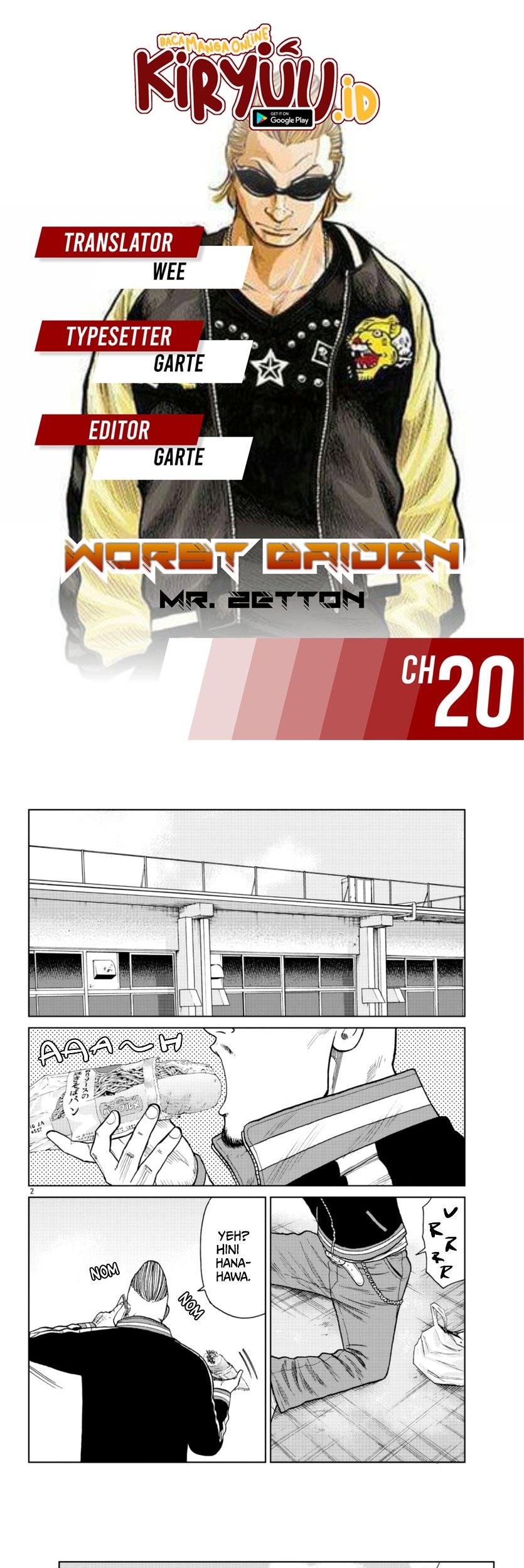 Worst Gaiden Mr. Zetton Chapter 20 - halaman 1