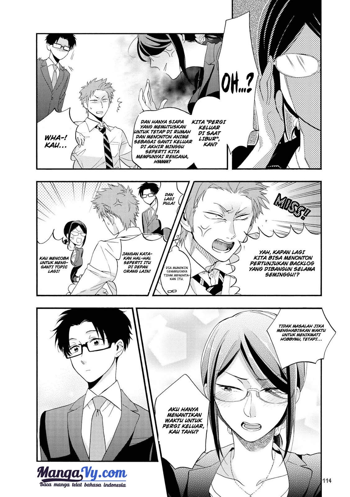Wotaku ni Koi wa Muzukashii Chapter 13 - halaman 6
