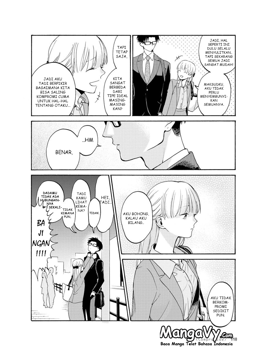 Wotaku ni Koi wa Muzukashii Chapter 5.5 - halaman 5