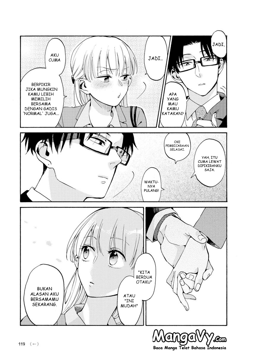 Wotaku ni Koi wa Muzukashii Chapter 5.5 - halaman 6