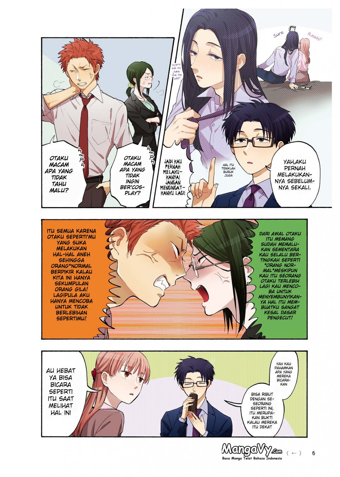 Wotaku ni Koi wa Muzukashii Chapter 6 - halaman 8