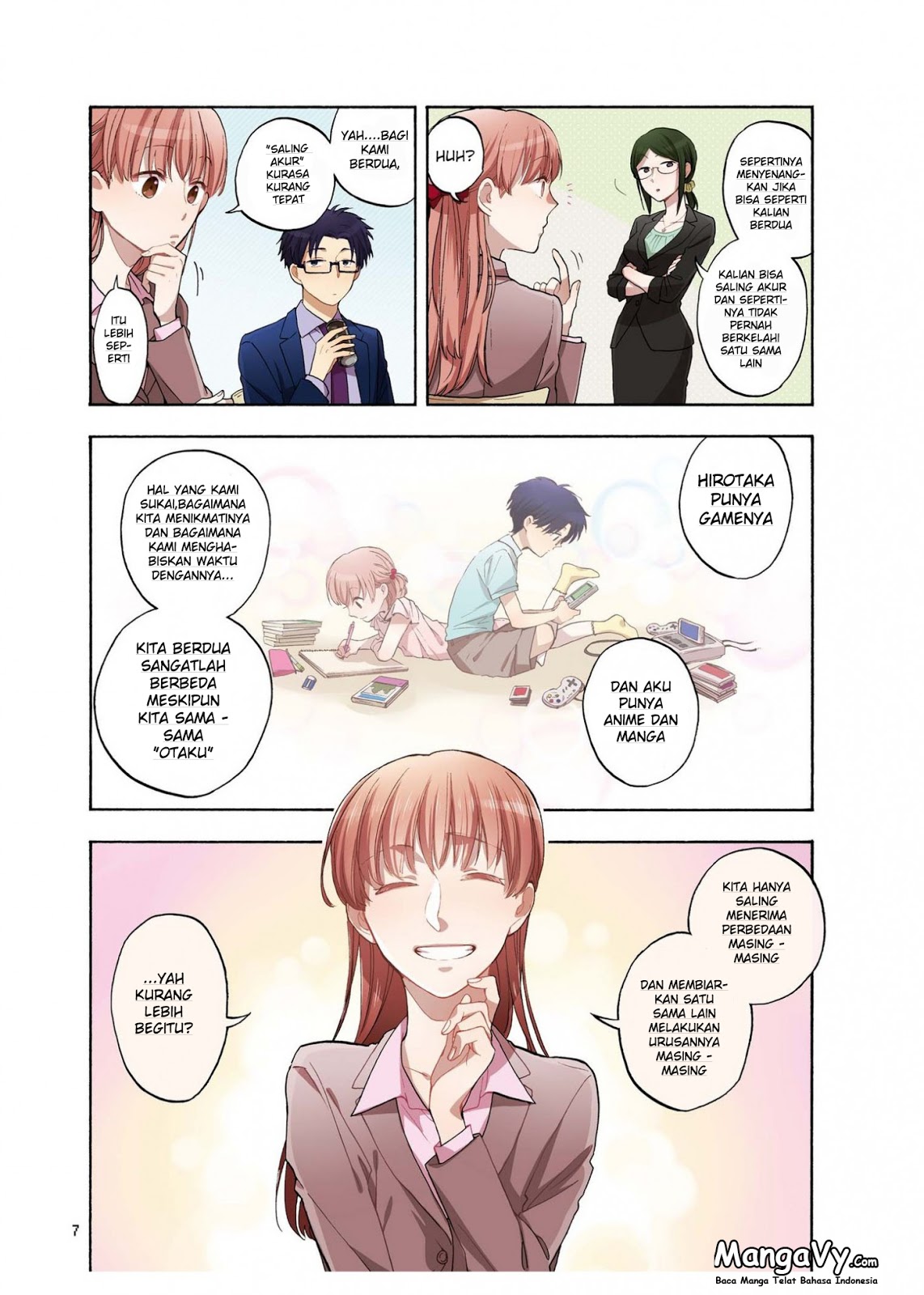 Wotaku ni Koi wa Muzukashii Chapter 6 - halaman 9