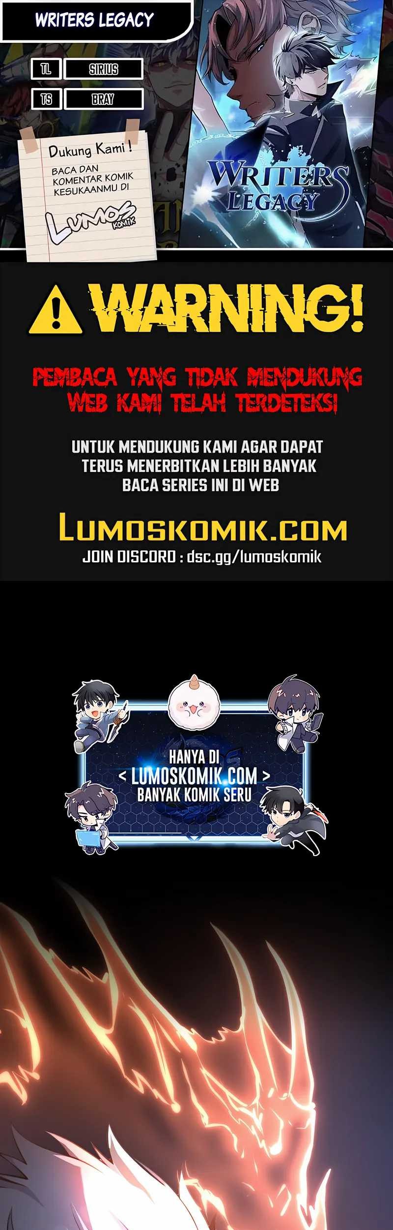 Writers Legacy Chapter 8 - halaman 1