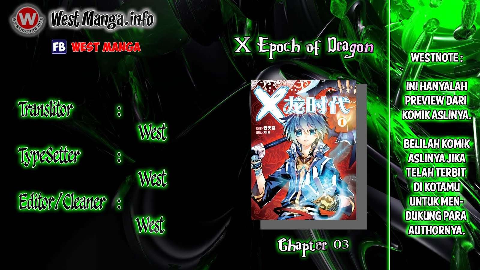 X Epoch of Dragon Chapter 3 - halaman 3