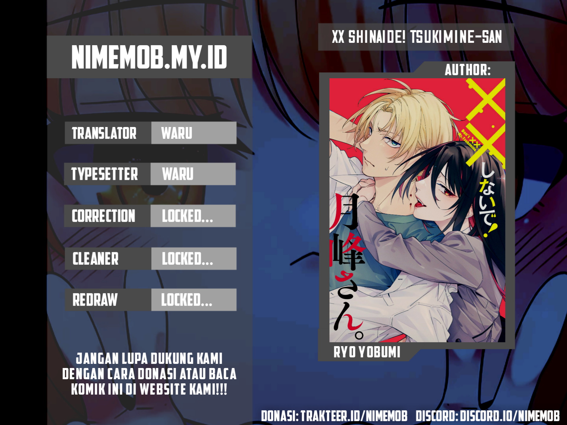 xx shinaide! Tsukimine-san. Chapter 1 - halaman 1