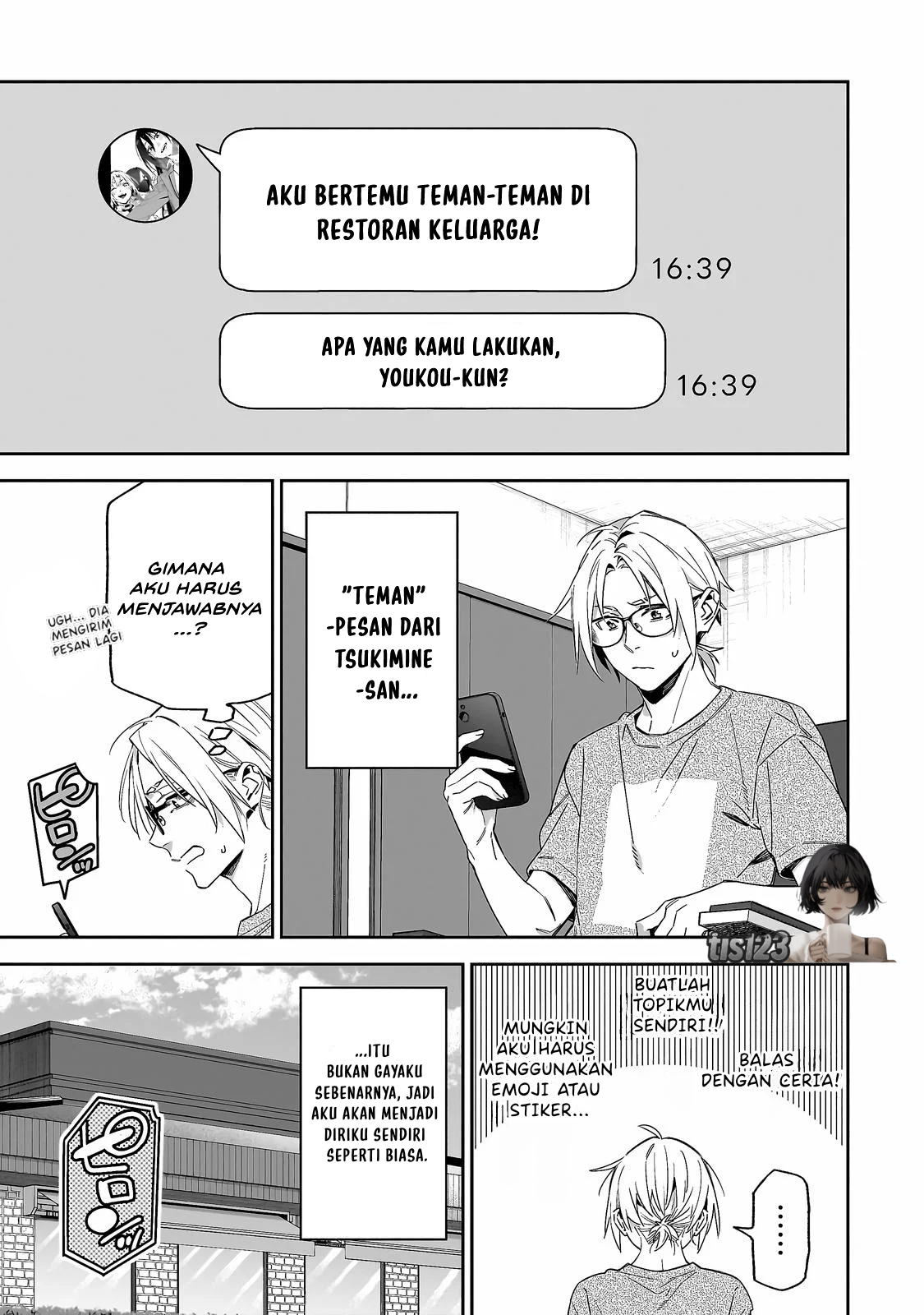 xx shinaide! Tsukimine-san. Chapter 6 - halaman 1