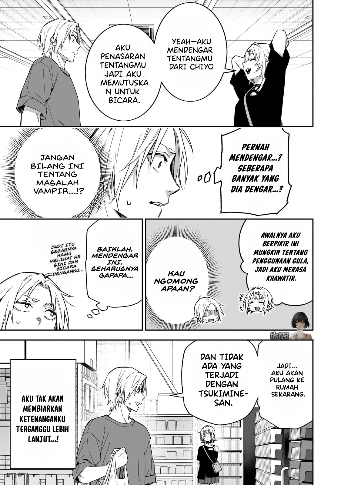 xx shinaide! Tsukimine-san. Chapter 8 - halaman 5