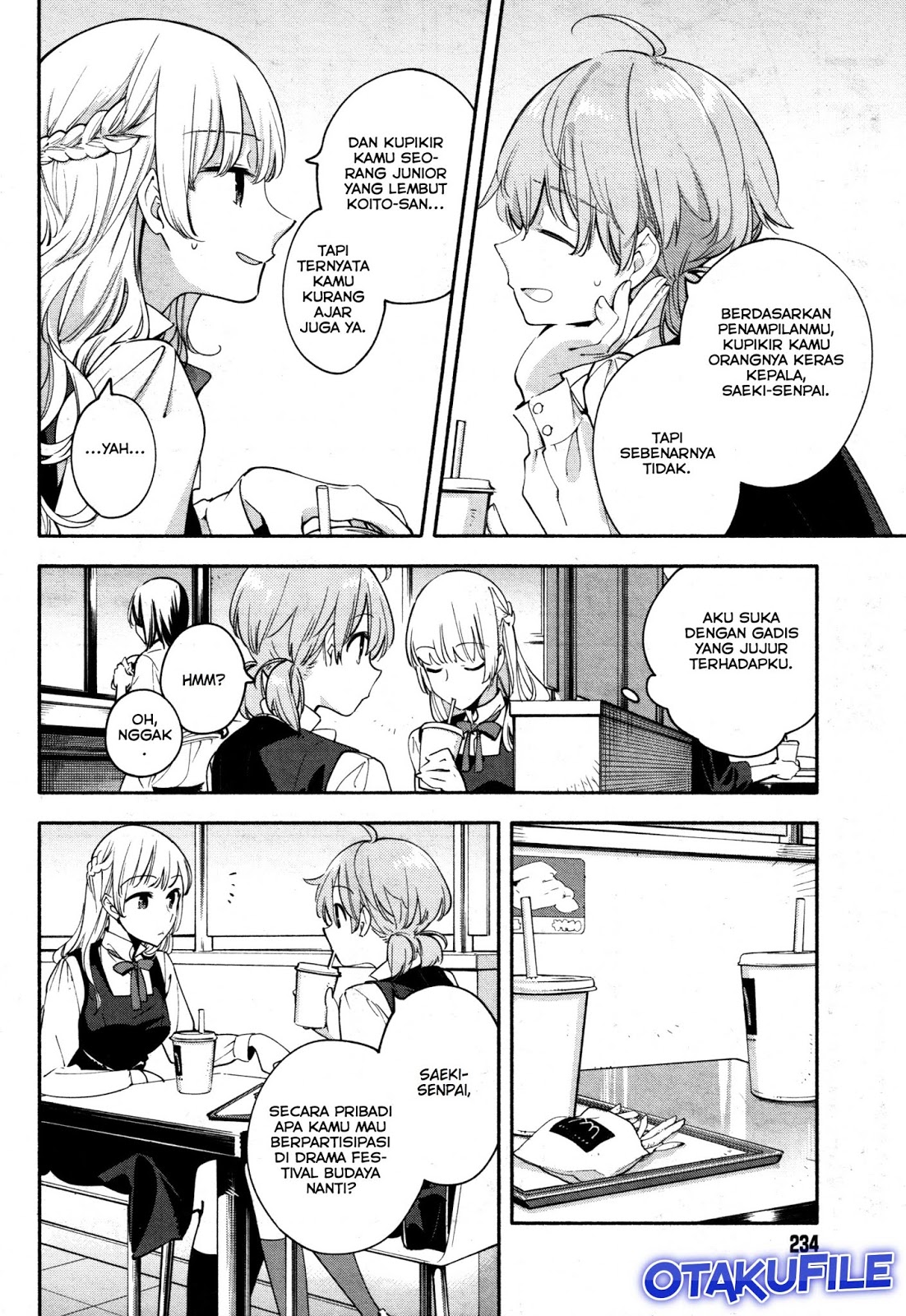 Yagate Kimi ni Naru Chapter 14 - halaman 10