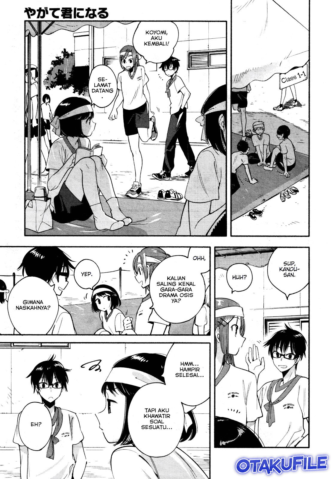 Yagate Kimi ni Naru Chapter 15 - halaman 13