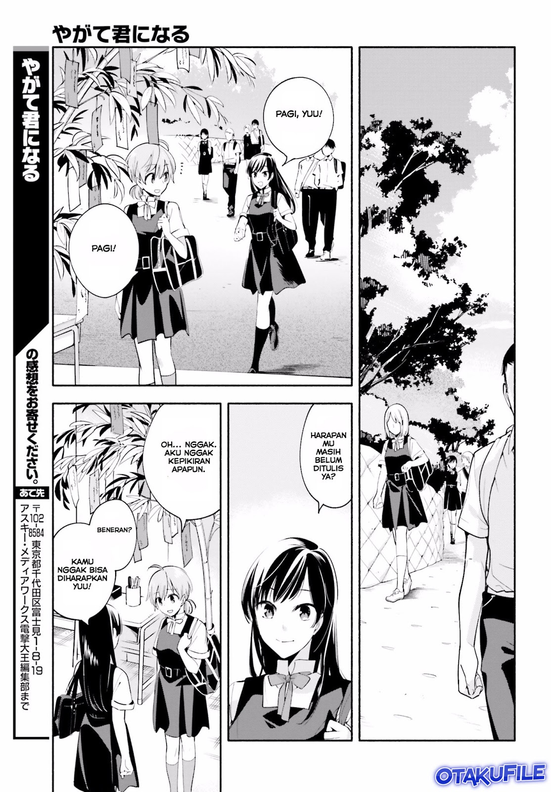 Yagate Kimi ni Naru Chapter 18 - halaman 21