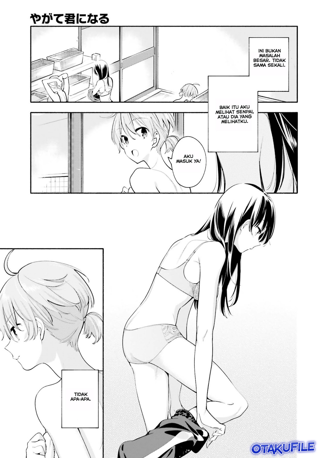 Yagate Kimi ni Naru Chapter 20 - halaman 13