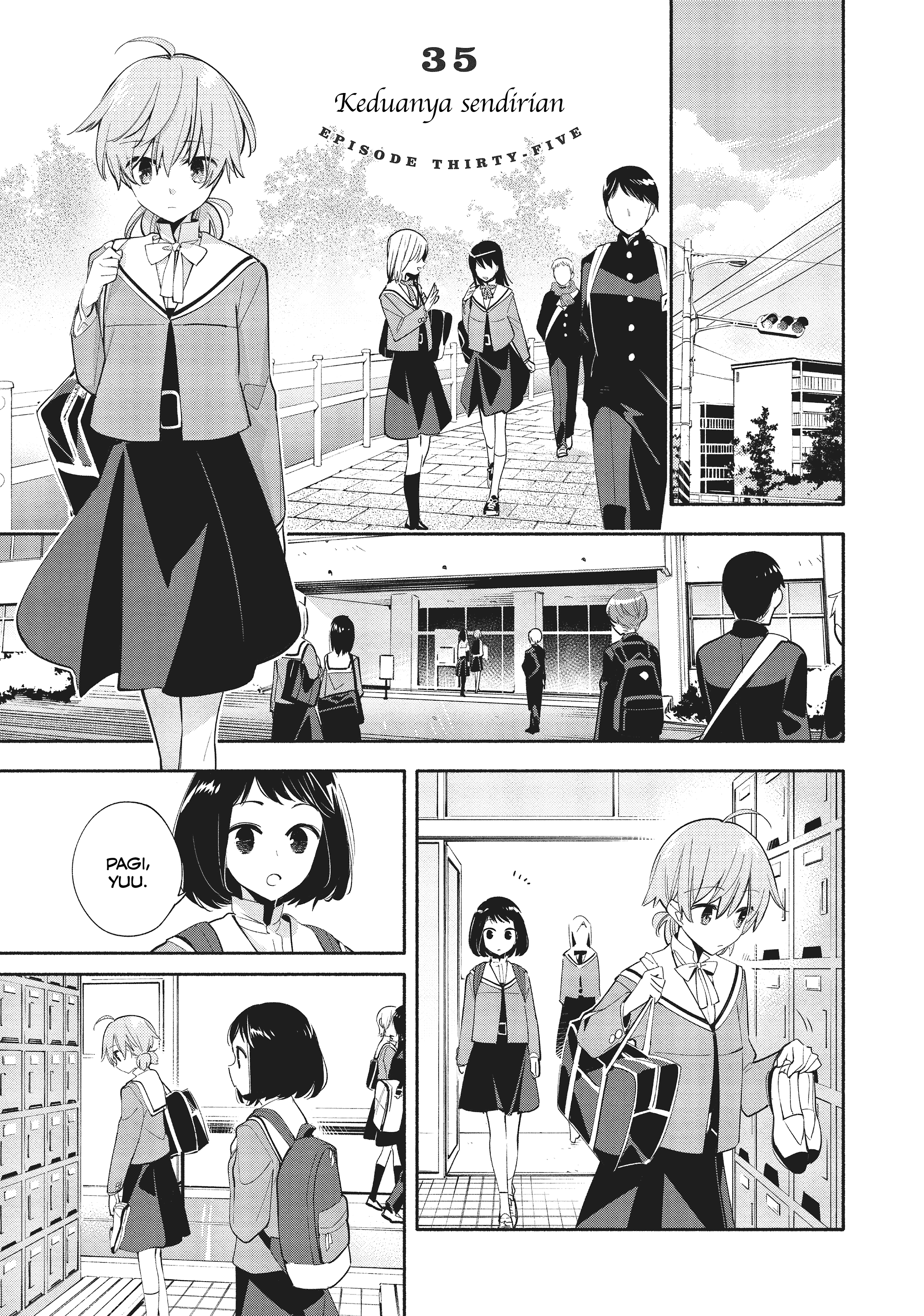 Yagate Kimi ni Naru Chapter 35 - halaman 4