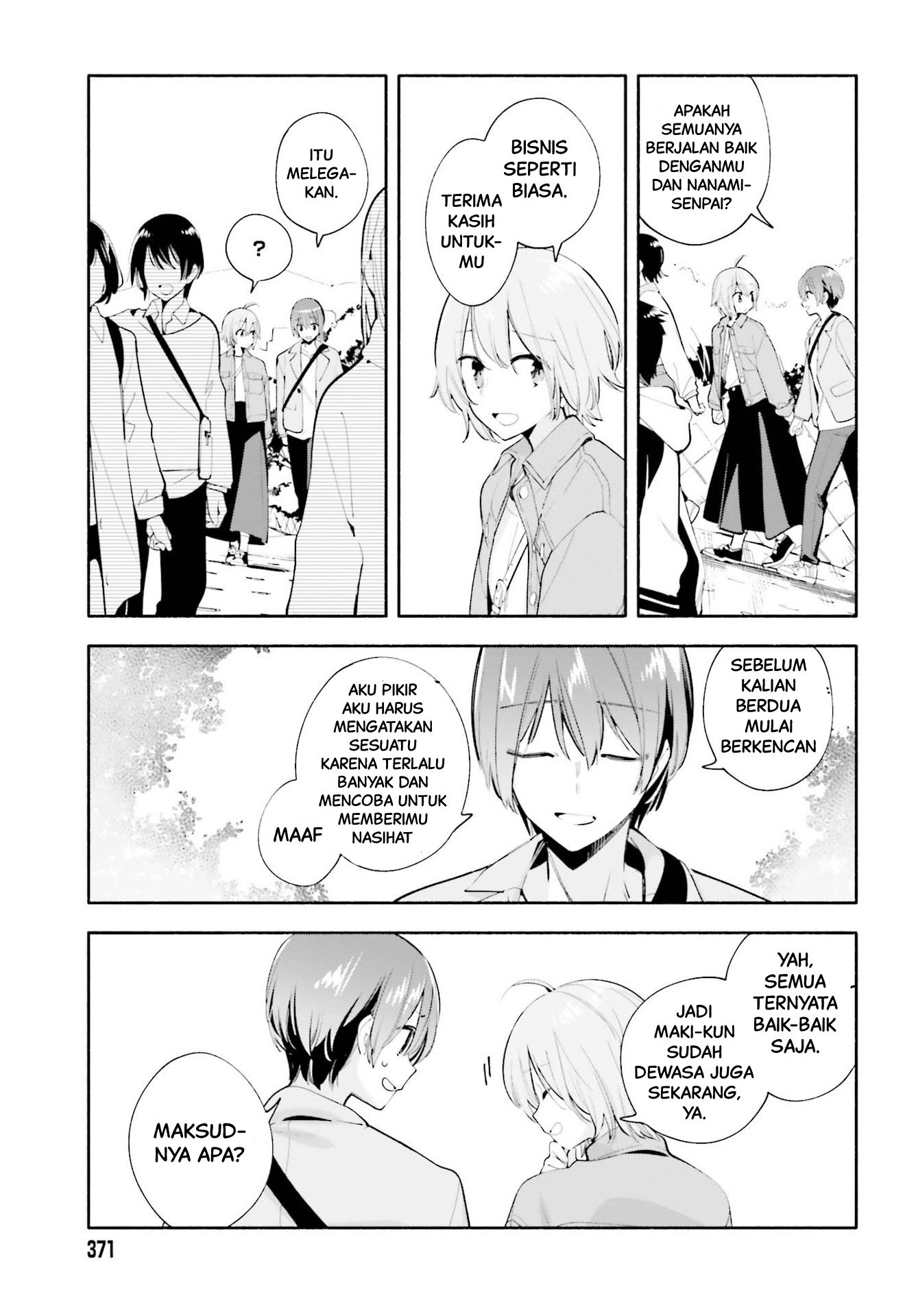 Yagate Kimi ni Naru Chapter 45 - halaman 9