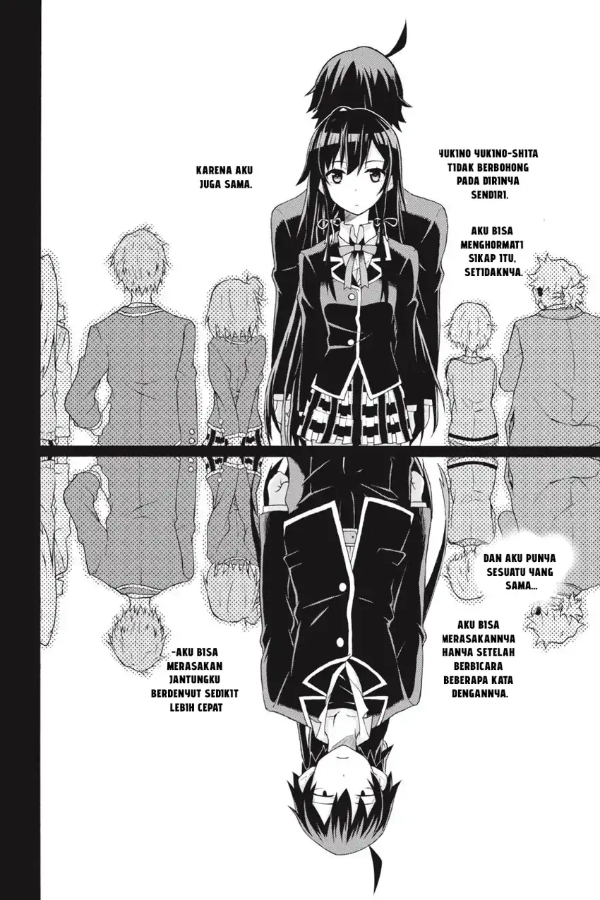 Yahari Ore no Seishun Love Come wa Machigatteiru @comic Chapter 1 - halaman 10