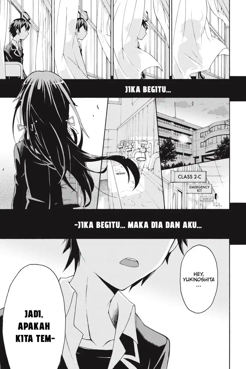 Yahari Ore no Seishun Love Come wa Machigatteiru @comic Chapter 1 - halaman 11