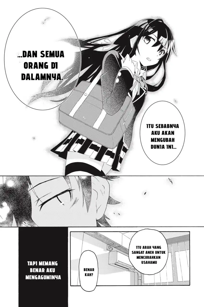 Yahari Ore no Seishun Love Come wa Machigatteiru @comic Chapter 1 - halaman 9