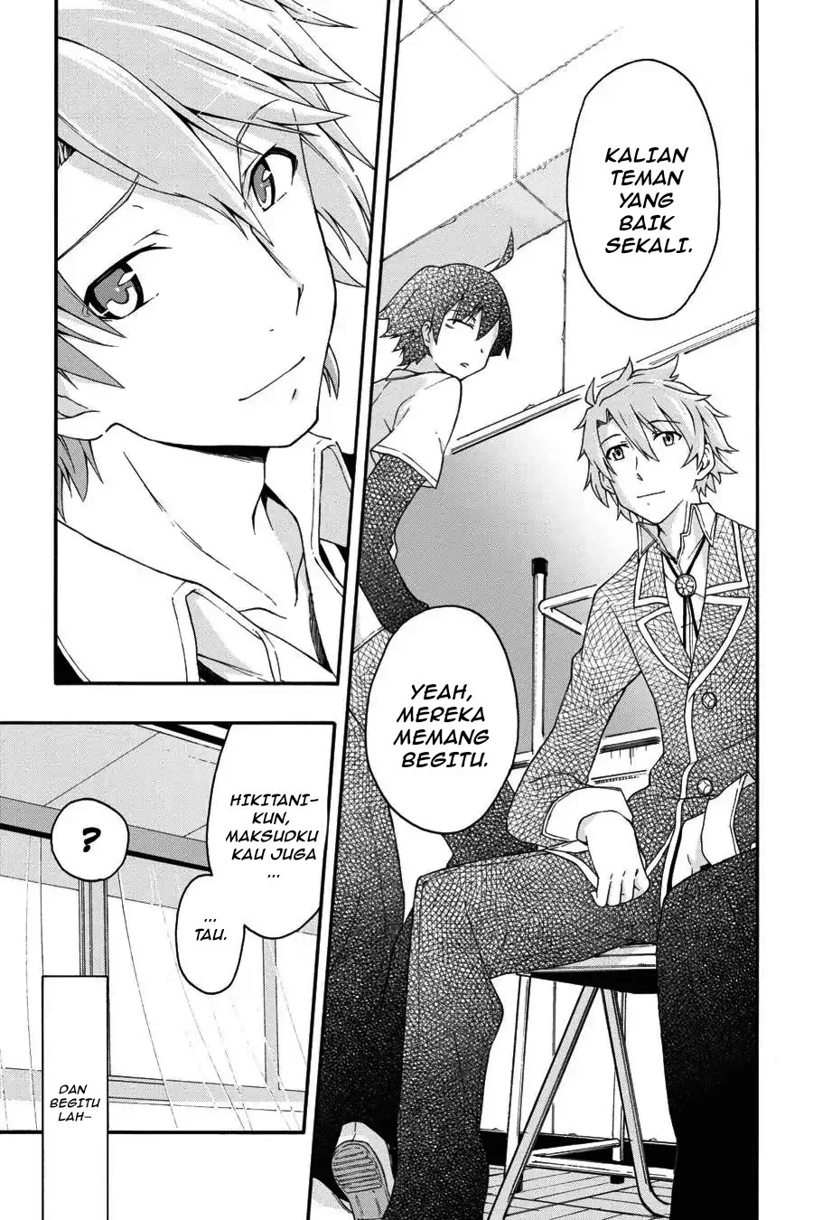 Yahari Ore no Seishun Love Come wa Machigatteiru @comic Chapter 10.1 - halaman 5
