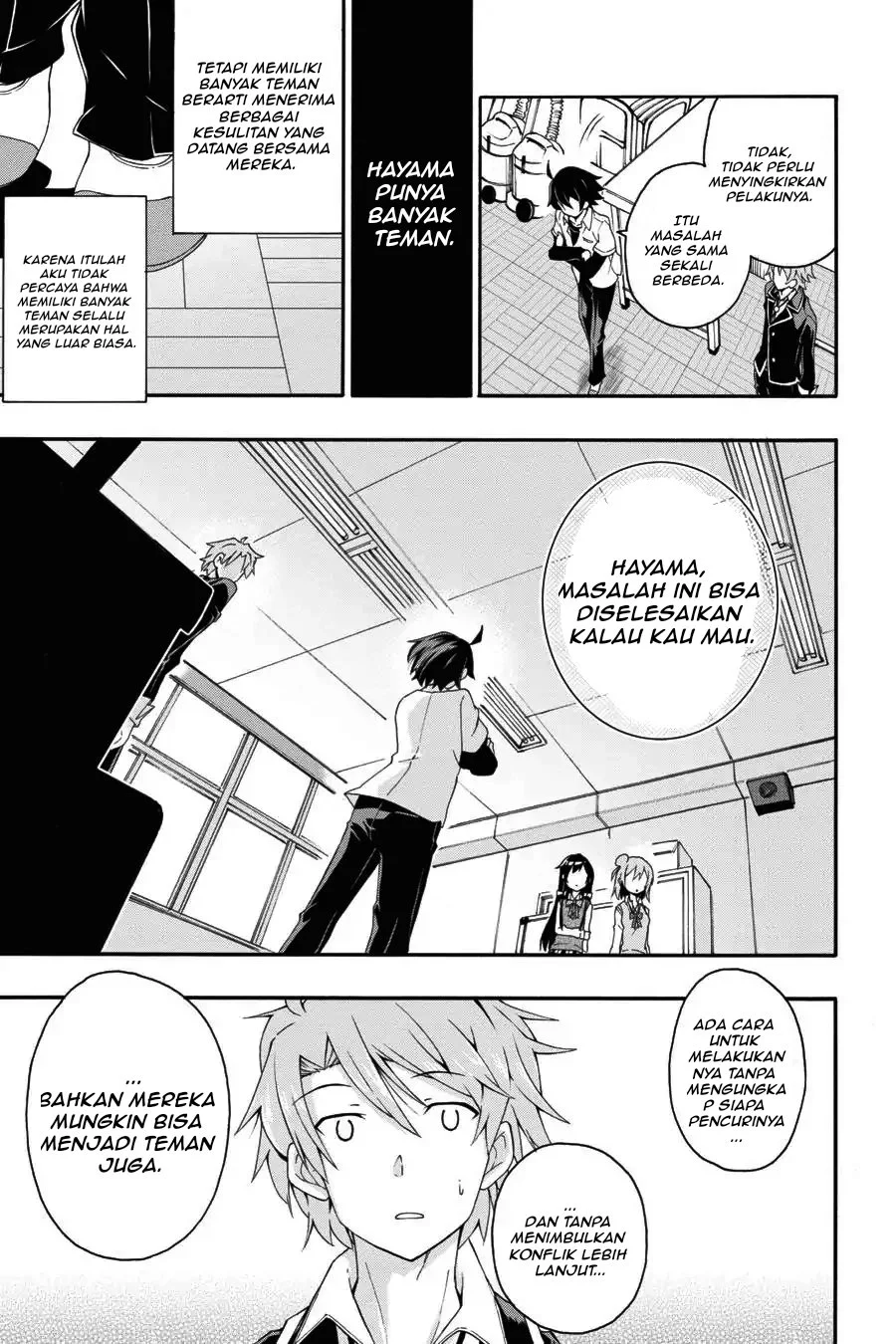 Yahari Ore no Seishun Love Come wa Machigatteiru @comic Chapter 10.2 - halaman 4