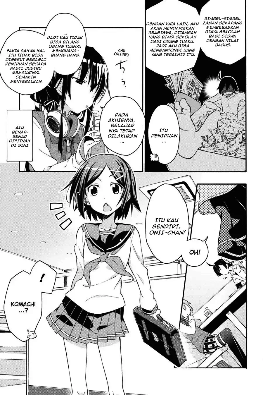Yahari Ore no Seishun Love Come wa Machigatteiru @comic Chapter 11.1 - halaman 5