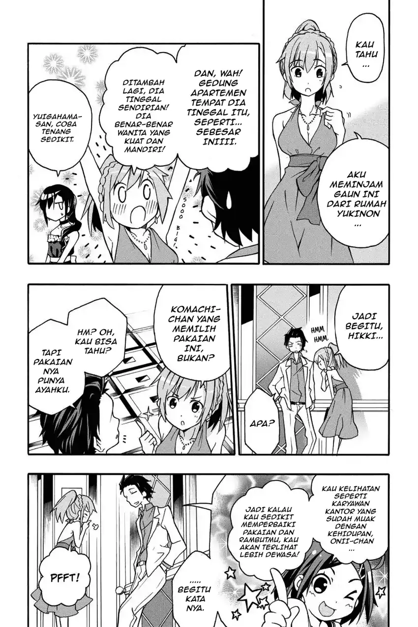 Yahari Ore no Seishun Love Come wa Machigatteiru @comic Chapter 12.1 - halaman 3