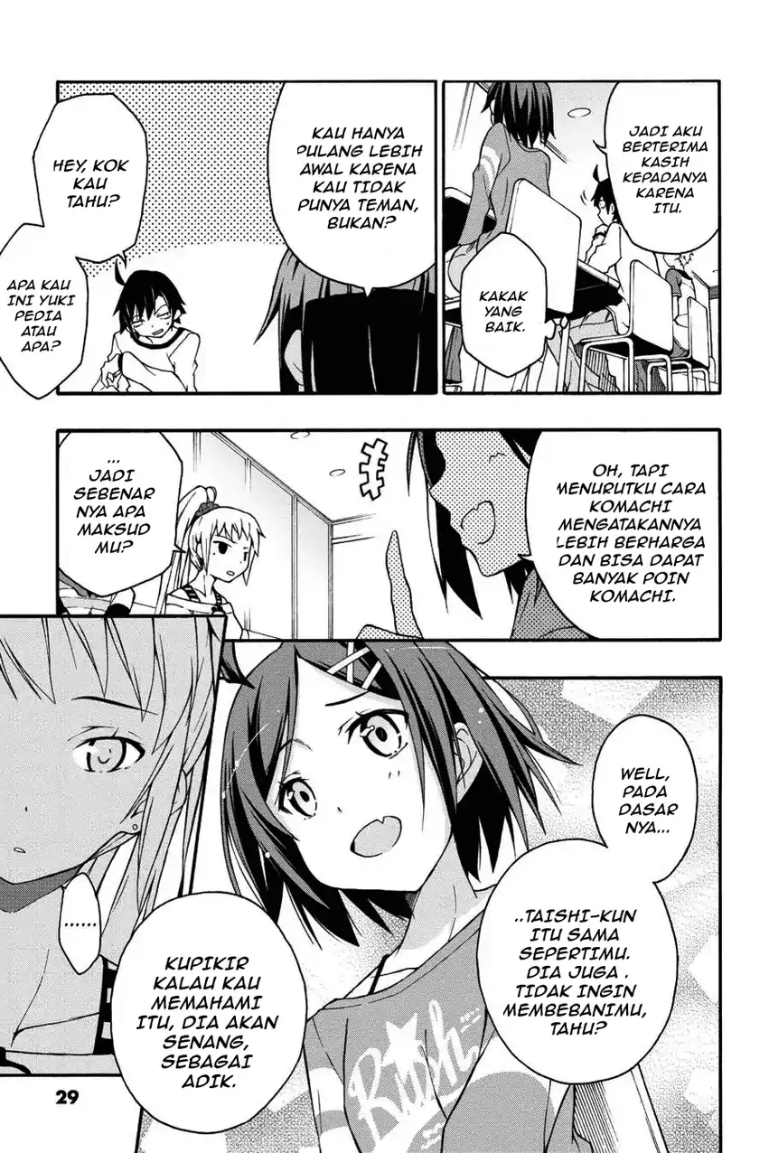 Yahari Ore no Seishun Love Come wa Machigatteiru @comic Chapter 12.2 - halaman 1