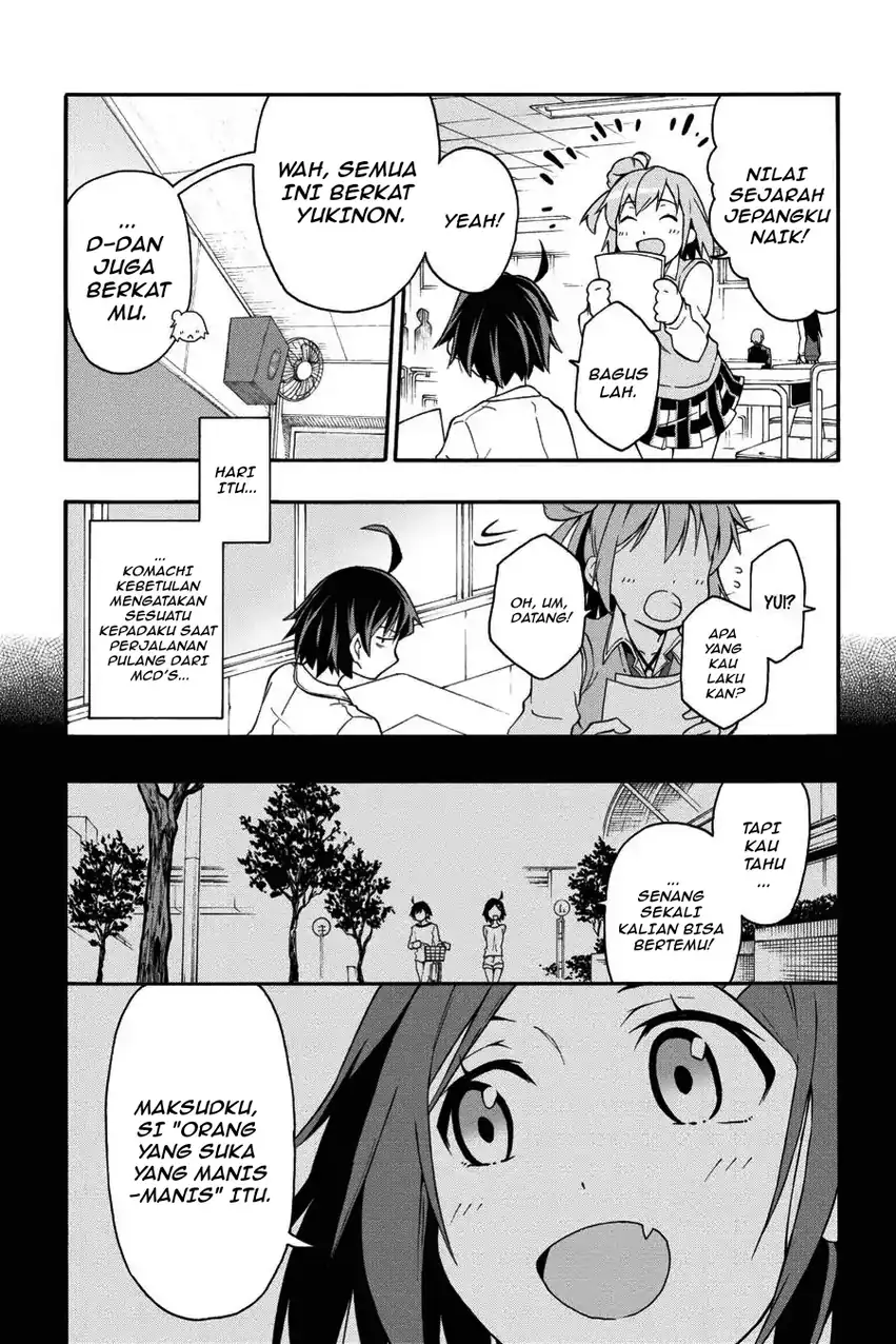 Yahari Ore no Seishun Love Come wa Machigatteiru @comic Chapter 12.2 - halaman 5