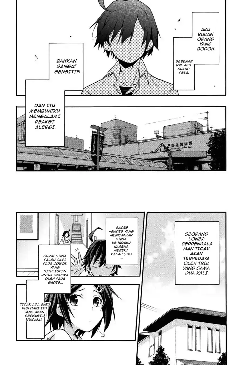 Yahari Ore no Seishun Love Come wa Machigatteiru @comic Chapter 13 - halaman 6