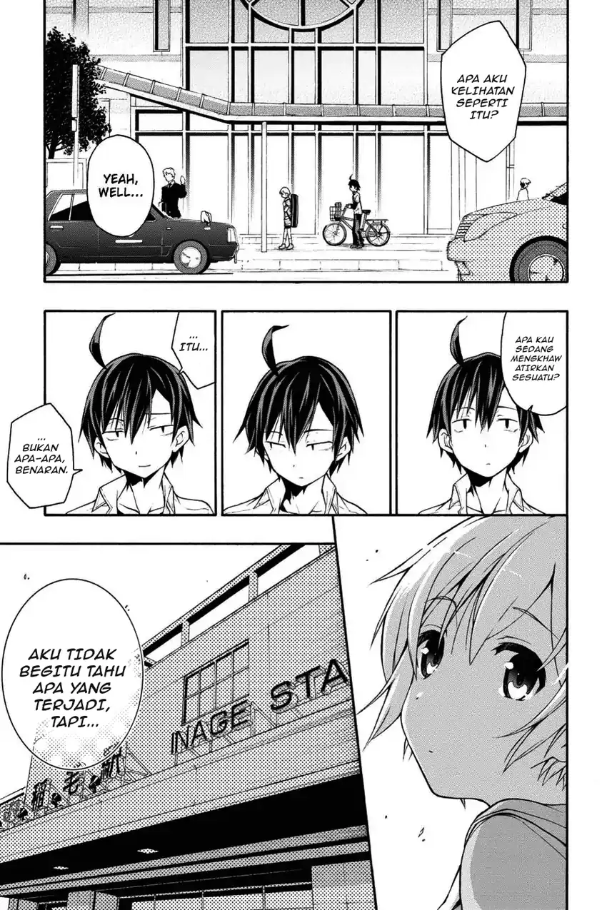 Yahari Ore no Seishun Love Come wa Machigatteiru @comic Chapter 14 - halaman 6