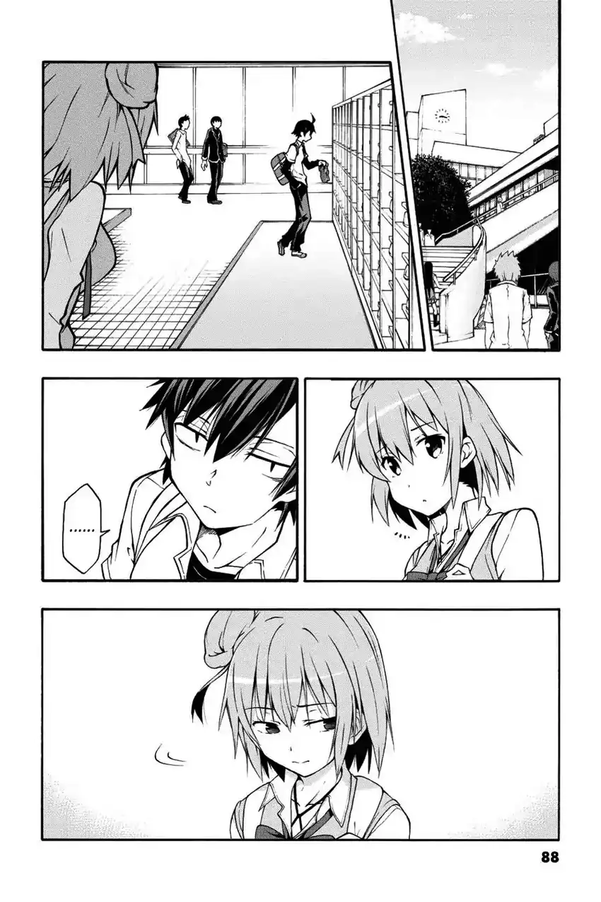 Yahari Ore no Seishun Love Come wa Machigatteiru @comic Chapter 14 - halaman 9