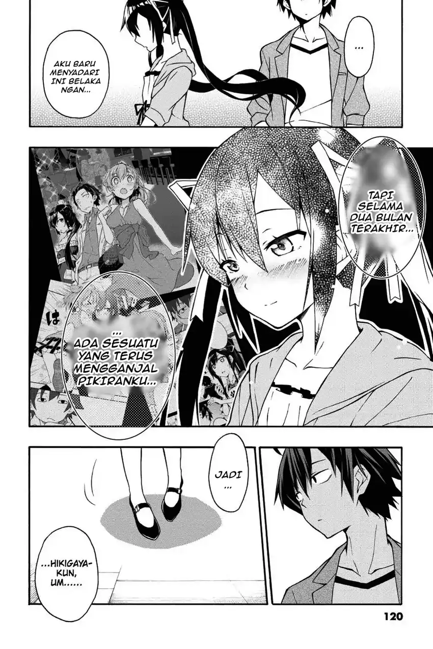 Yahari Ore no Seishun Love Come wa Machigatteiru @comic Chapter 15 - halaman 10