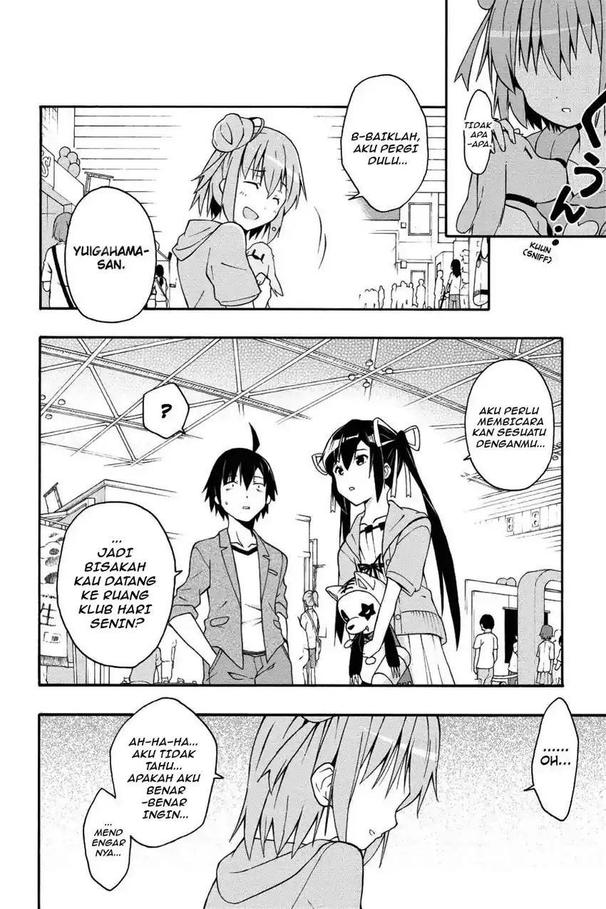 Yahari Ore no Seishun Love Come wa Machigatteiru @comic Chapter 15 - halaman 8