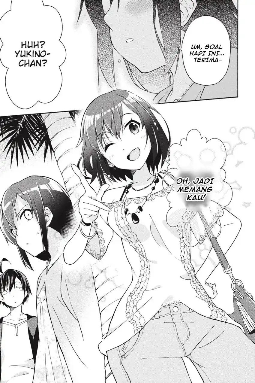 Yahari Ore no Seishun Love Come wa Machigatteiru @comic Chapter 16 - halaman 10