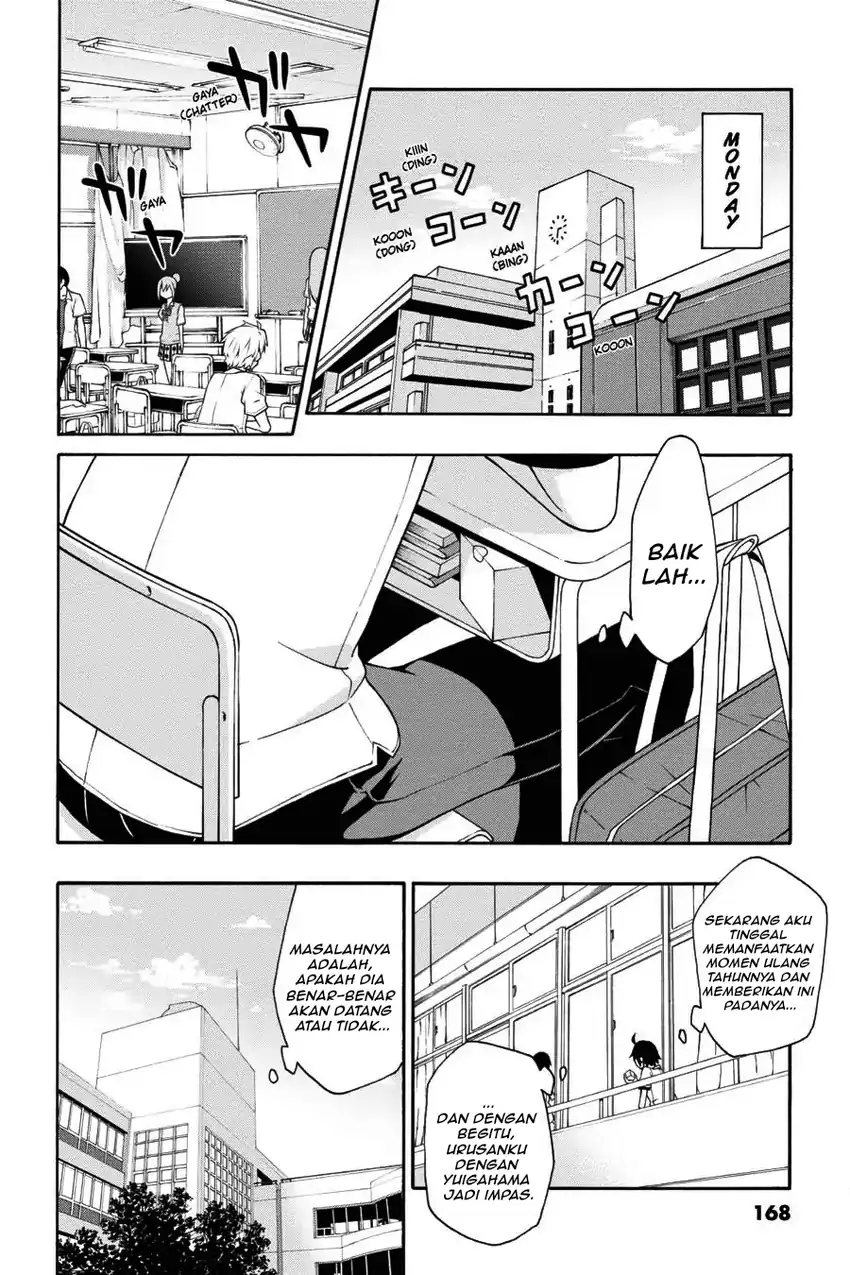 Yahari Ore no Seishun Love Come wa Machigatteiru @comic Chapter 17 - halaman 3