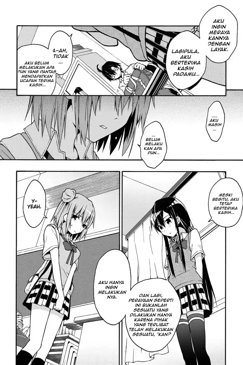 Yahari Ore no Seishun Love Come wa Machigatteiru @comic Chapter 17 - halaman 7