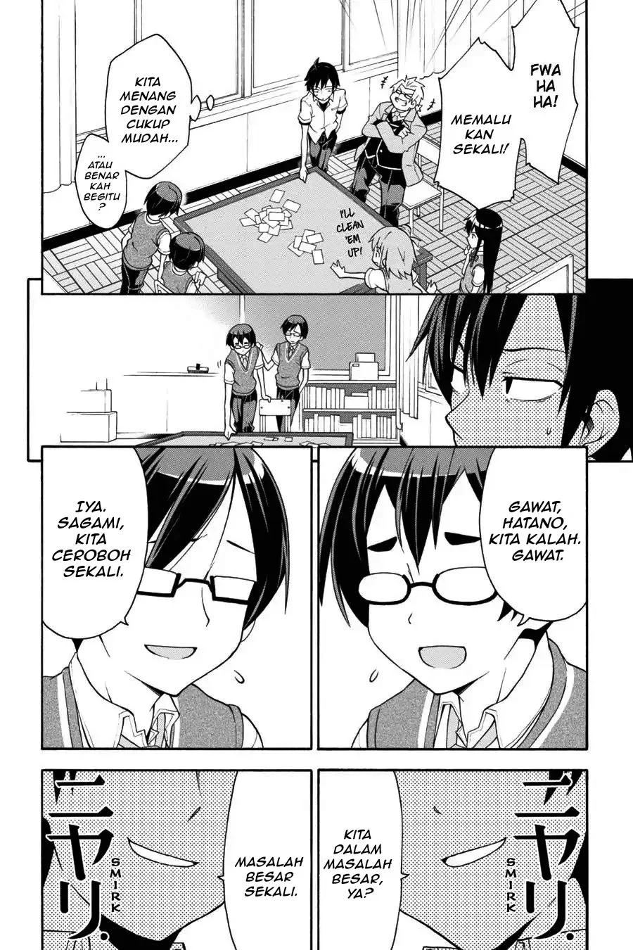 Yahari Ore no Seishun Love Come wa Machigatteiru @comic Chapter 18 - halaman 1