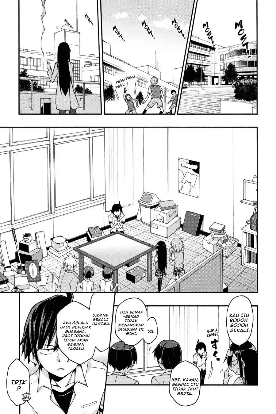 Yahari Ore no Seishun Love Come wa Machigatteiru @comic Chapter 18 - halaman 10