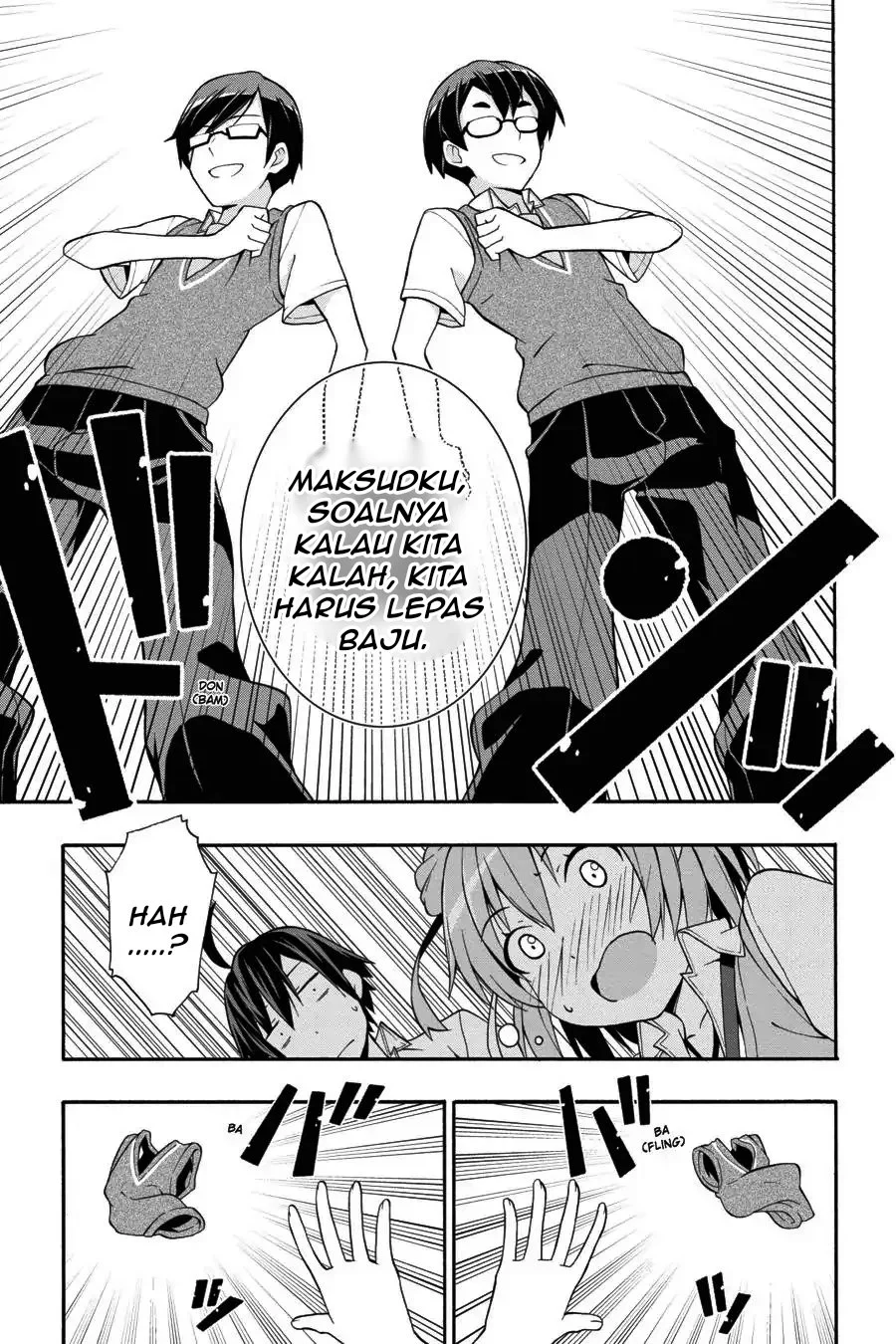 Yahari Ore no Seishun Love Come wa Machigatteiru @comic Chapter 18 - halaman 2