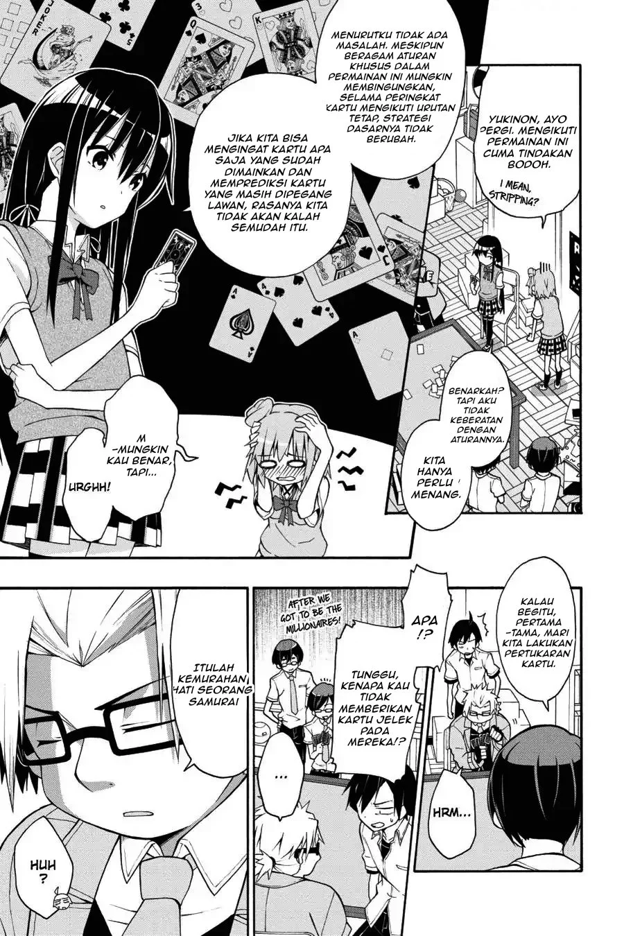 Yahari Ore no Seishun Love Come wa Machigatteiru @comic Chapter 18 - halaman 4