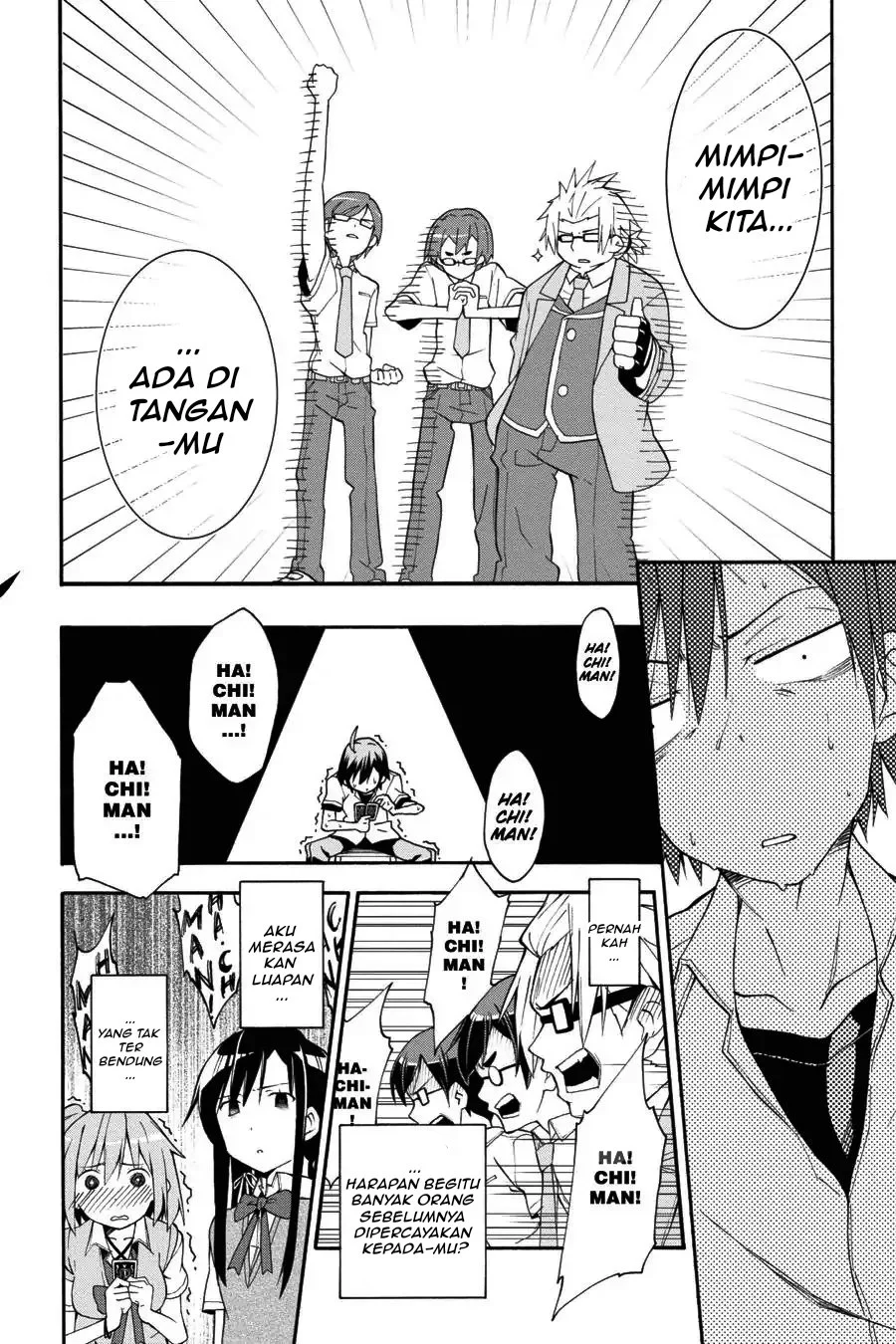 Yahari Ore no Seishun Love Come wa Machigatteiru @comic Chapter 18 - halaman 7