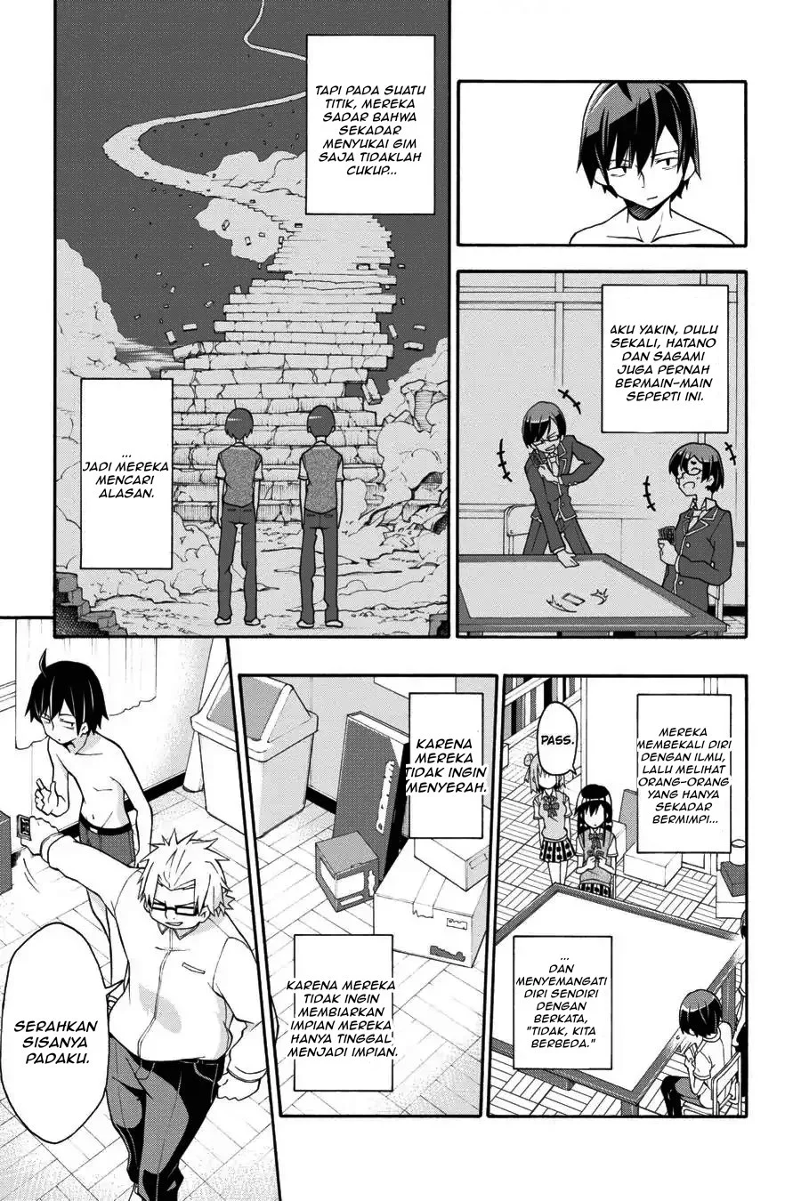 Yahari Ore no Seishun Love Come wa Machigatteiru @comic Chapter 19 - halaman 5