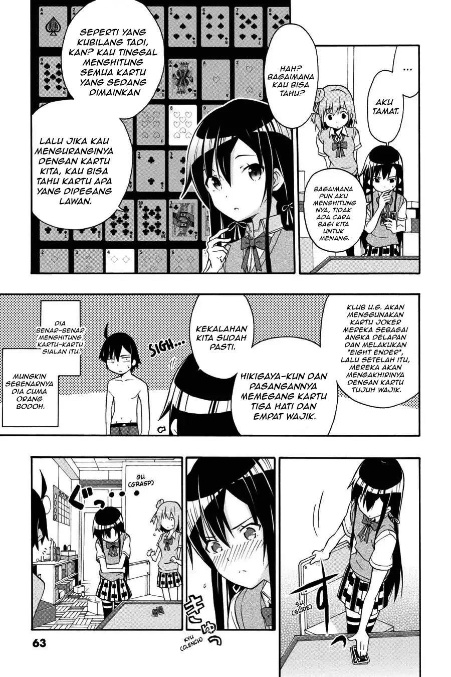 Yahari Ore no Seishun Love Come wa Machigatteiru @comic Chapter 19 - halaman 7