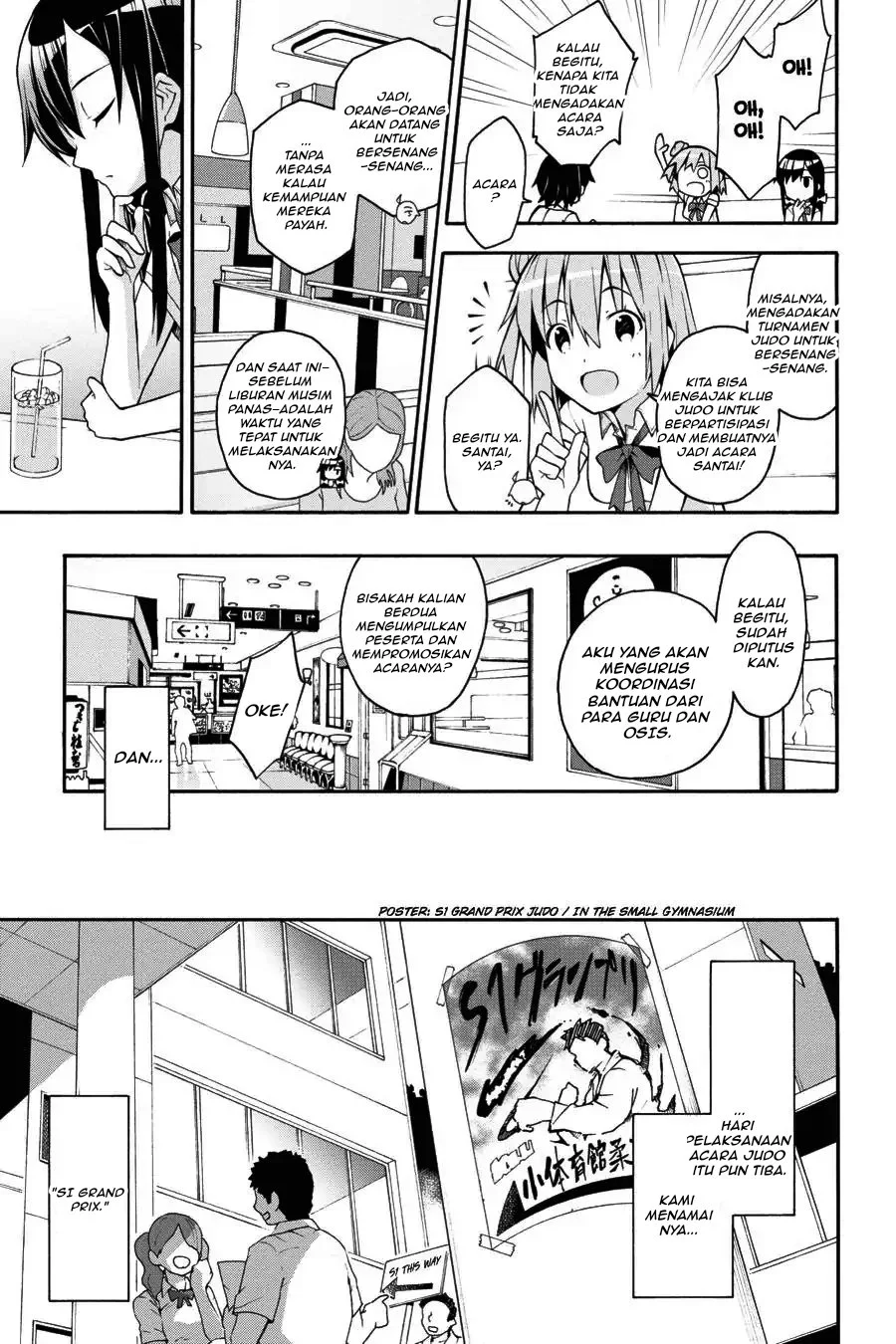 Yahari Ore no Seishun Love Come wa Machigatteiru @comic Chapter 20 - halaman 1