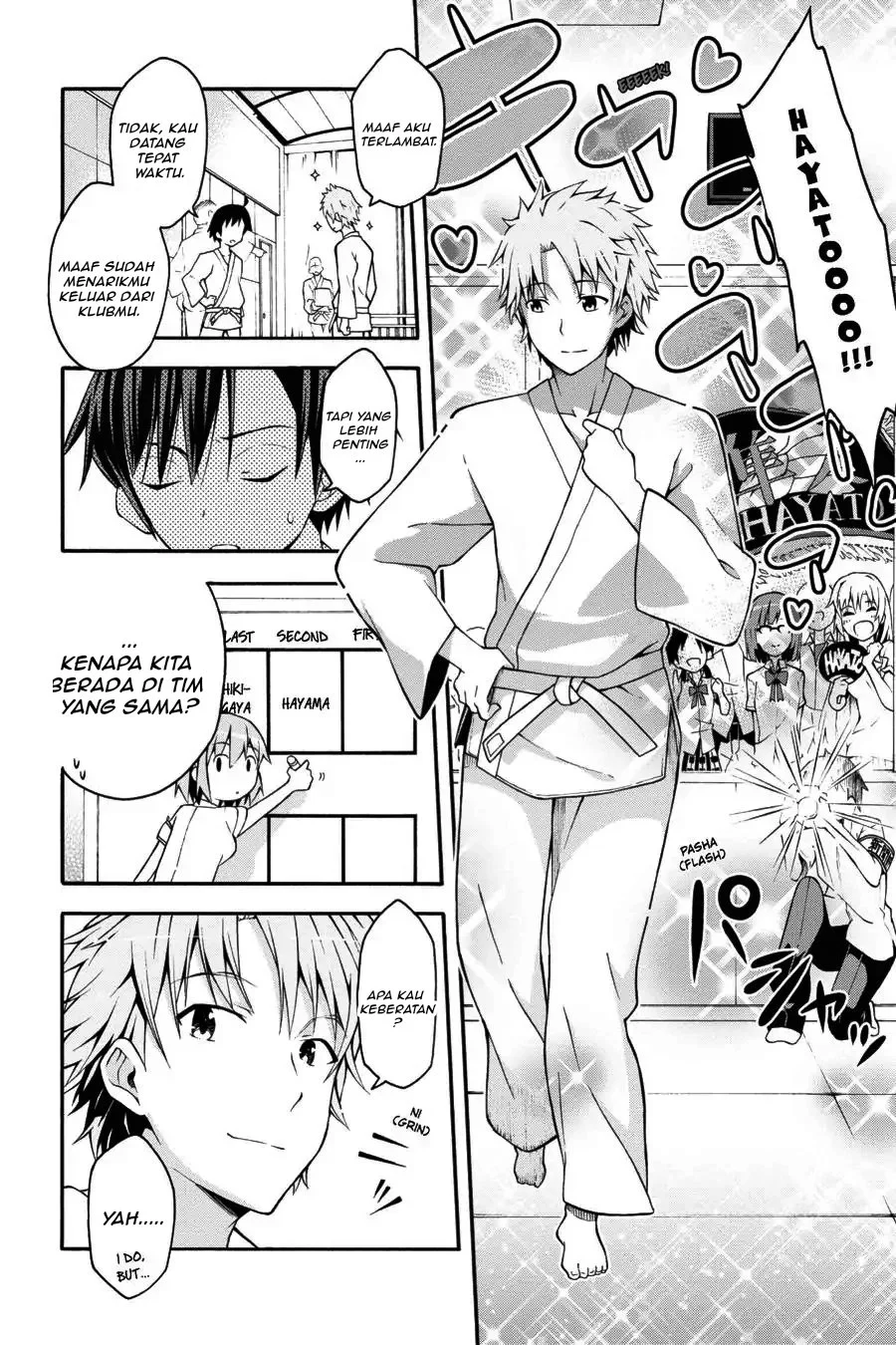 Yahari Ore no Seishun Love Come wa Machigatteiru @comic Chapter 20 - halaman 3